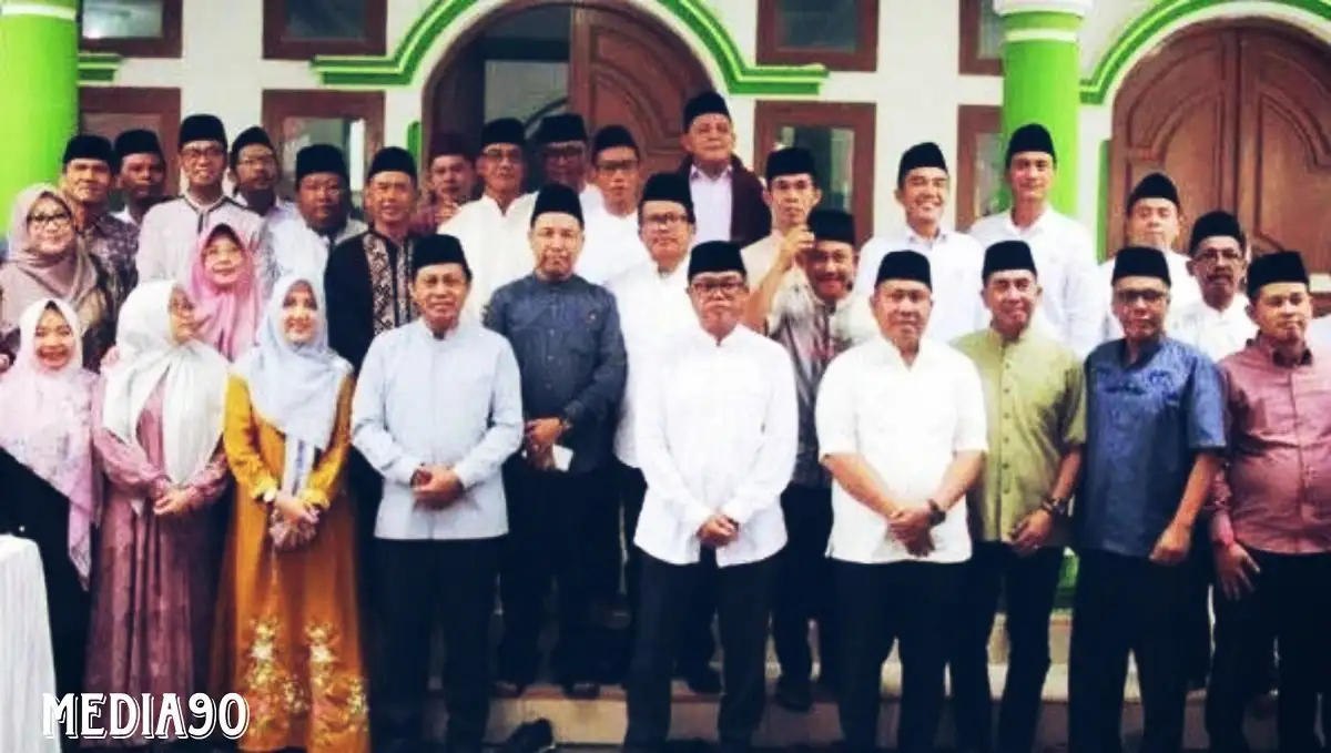 Gema Ramadan, 115 Anak Yatim Piatu di Sragi Lampung Selatan Terima Paket Sembako
