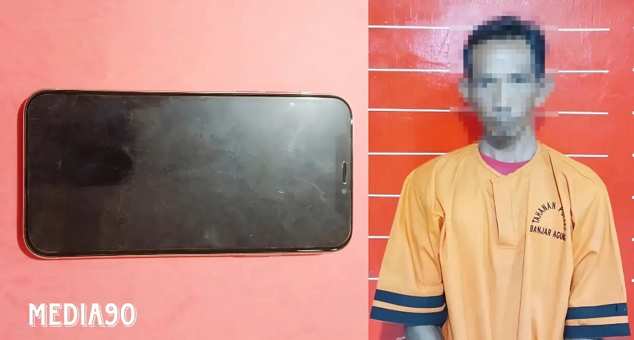 Hendak Jual iPhone Curian Rp6 Juta, Pemilik Bengkel ini Ditangkap Polsek Banjar Agung Tulang Bawang