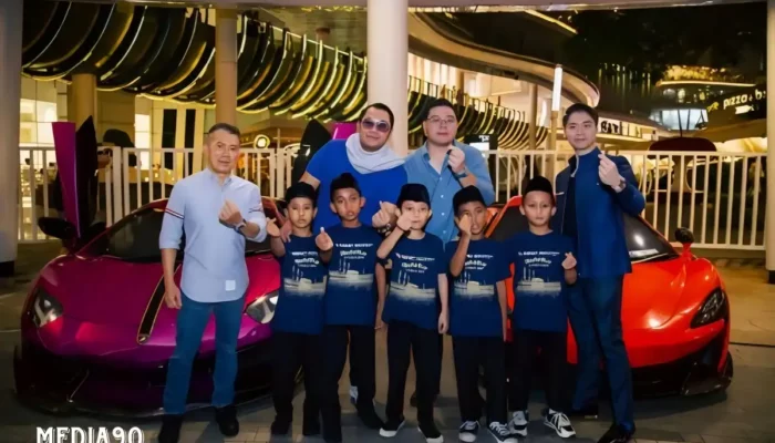Keliling Jakarta dengan Lamborghini: Independent Supercar Club Mengajak Anak Panti Asuhan Berpetualang!