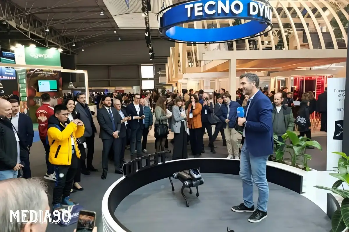 Ini deretan teknologi inovatif Tecno di ajang MWC 2024 Barcelona, dari smartphone sampai robot anjing