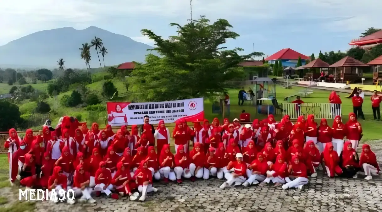 Istri Bupati Lampung Selatan Ajak Warga Jaga Kesehatan Jantung Lewat Empat Cara ini