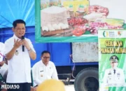 Menuju Hari Raya Idul Fitri 1445 H, Pemerintah Tulangbawang Barat Menggelar Gerakan Pangan Murah