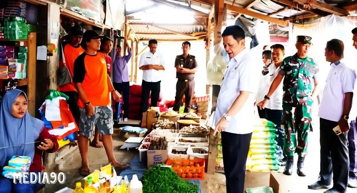 Jelang Idulfitri 1445 Hijriah, Pemkab Tulang Bawang Barat Gelar Gerakan Pangan Murah di Daya Murni