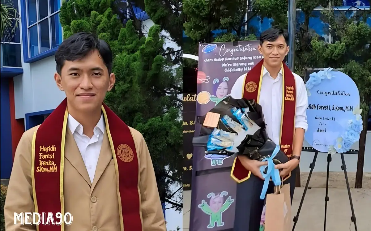 Jurnalis Muda Lampung ini, Raih Gelar Magister Manajemen di IIB Darmajaya dengan Nilai Cumlaude