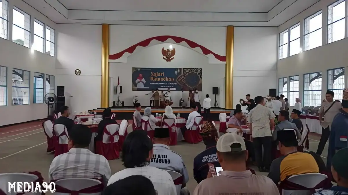 Kakanwil Kemenhukham Lampung Gelar Safari Ramadan ke Lapas Kota Agung Tanggamus