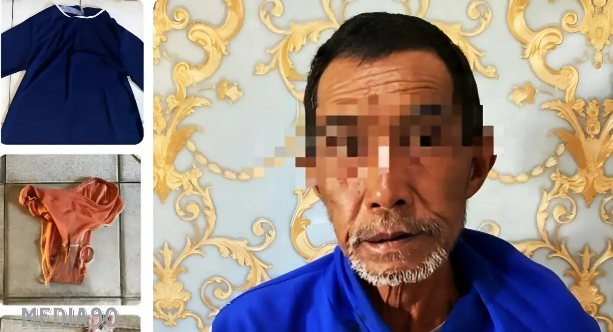 Kakek Asal Sekincau Lampung Barat ini Diringkus Lantaran Tiga Kali Cabuli Cucu Kandungnya