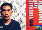 Kedapatan Bawa 24 Klip Ganja di Lintas Liwa-Krui Balik Bukit, Polres Lampung Barat Bekuk Pria ini