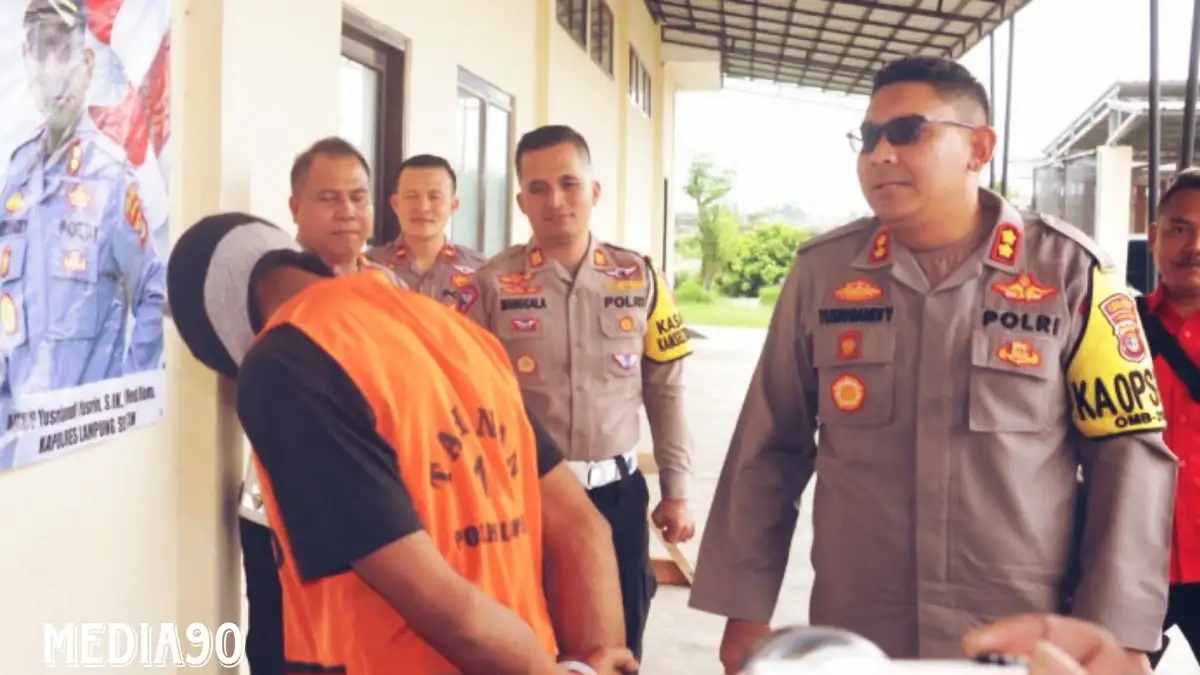 Korban Ditinggalkan hingga Tewas, Tersangka Kecelakaan di Desa Cugung Rajabasa Lampung Selatan Diringkus