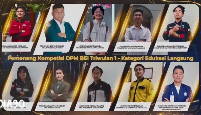 Mahasiswa FEB Unila Raih Prestasi Gemilang sebagai Duta Pasar Modal Bursa Efek Indonesia 2024