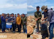 Mahasiswa FTIK Universitas Teknokrat Indonesia: Aksi Bersih Pantai demi Lingkungan