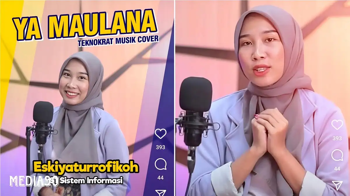 Mahasiswi Universitas Teknokrat Indonesia Cover Lagu Selawat Ramai yang Tonton