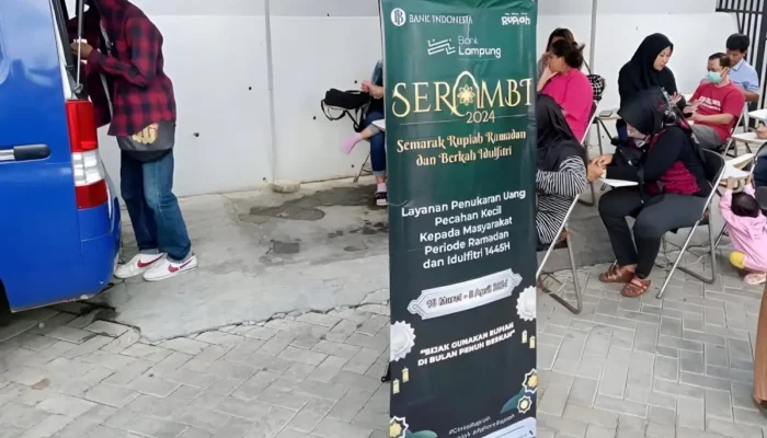 Bank Lampung Menyambut Awal Pekan dengan Layanan Penukaran Uang Baru
