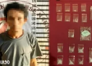 Polres Tulang Bawang Berhasil Menangkap Bandar Narkoba yang Berani Beroperasi di Kampung Bebas Narkoba Menggala Kota