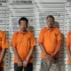 Nekat Judi di Bulan Puasa, Empat Warga Gadingrejo Pringsewu ini Diborgol Masuk Sel Polisi