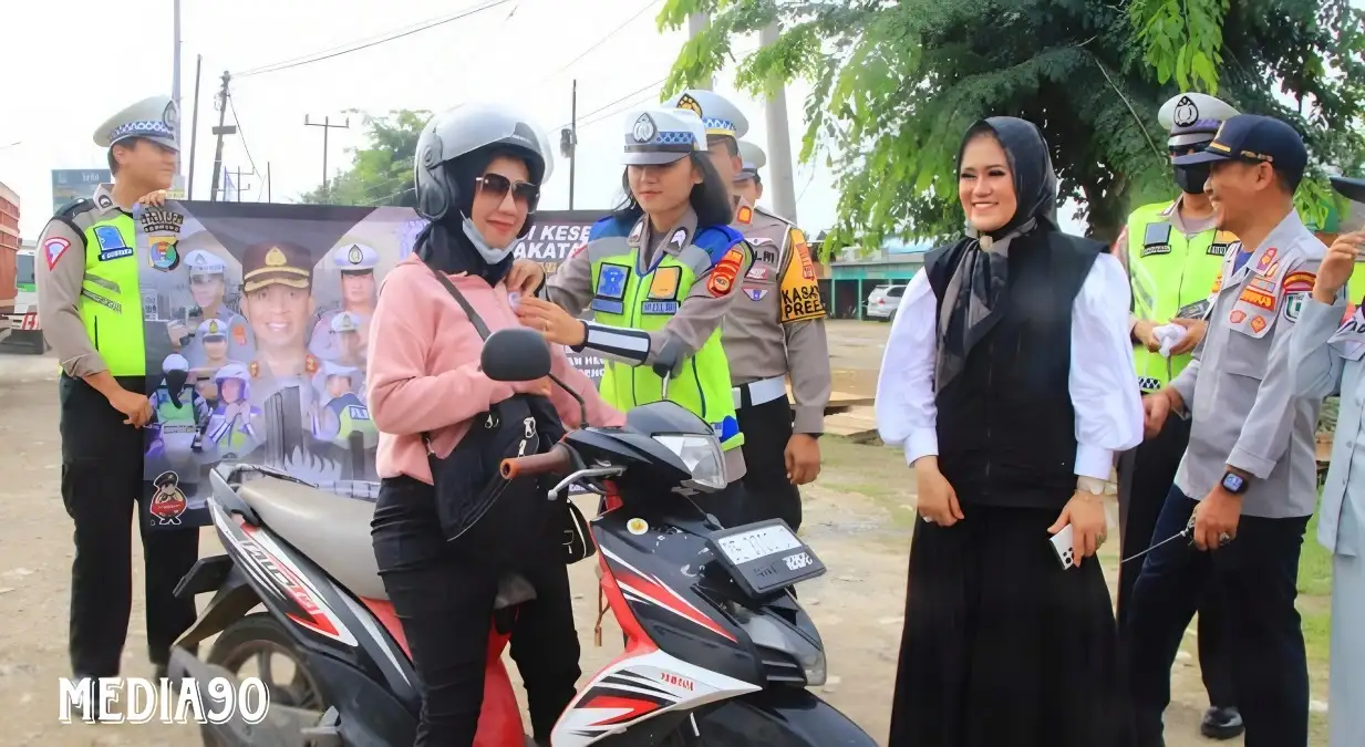 Operasi Keselamatan 2024 Berakhir, Polres Pringsewu Tindak 1.882 Pelanggar, Kebanyakan Pemotor Tanpa Helm