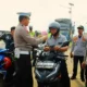 Operasi Keselamatan di Pringsewu, Polisi Tindak 1.310 Pelanggar Lalu Lintas, Terbanyak Motor