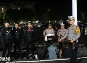 Operasi Patroli Skala Besar Polresta Bandar Lampung Berhasil Menggagalkan Aksi Tawuran Remaja di Tanjungkarang