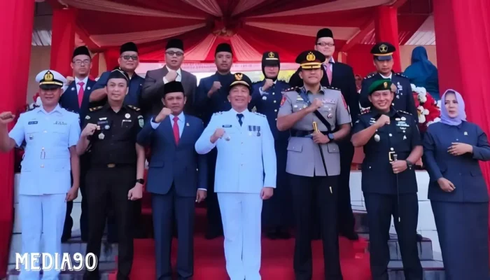 Upacara HUT ke-27 Tanggamus: Pj. Bupati Mengajak Pemanfaatan Potensi Demi Kesejahteraan Lahir dan Bathin