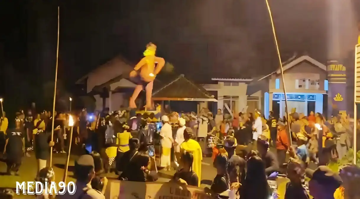 Perayaan Nyepi, Pawai Ogoh-Ogoh Berlangsung Meriah di Gadingrejo, Pagelaran, dan Ambarawa Pringsewu