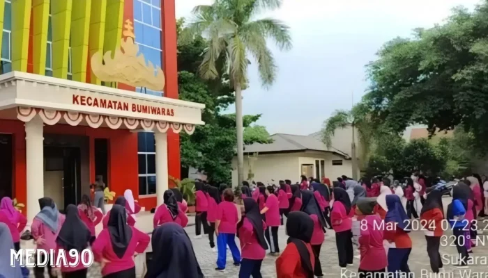 Canvassing Senam: TDM Raden Intan Bandar Lampung Pererat Ikatan Komunitas