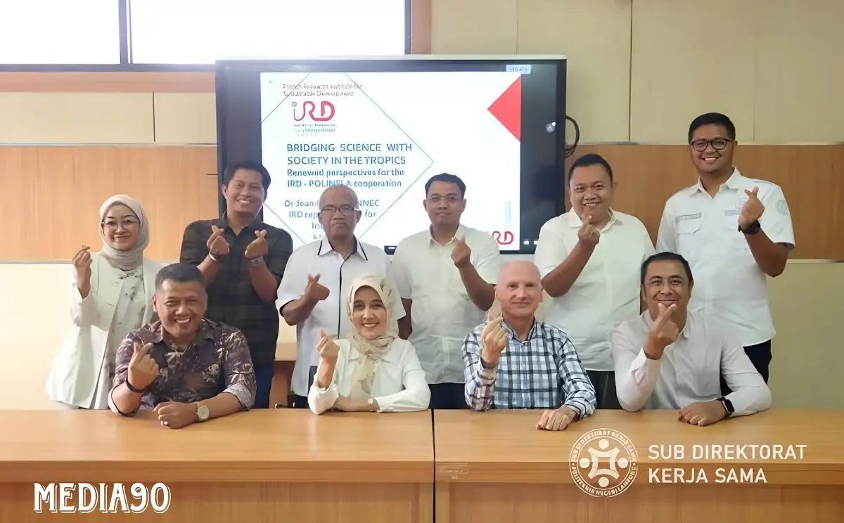 Perkuat Relasi Internasional Polinela dan Institut de Recherche pour le Développement Perancis Bangun Kerjasama