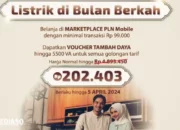 Manfaatkan Promo Ramadan! PLN Berikan Diskon Tambah Daya Listrik hingga 5.500 VA Hanya dengan Rp202.403