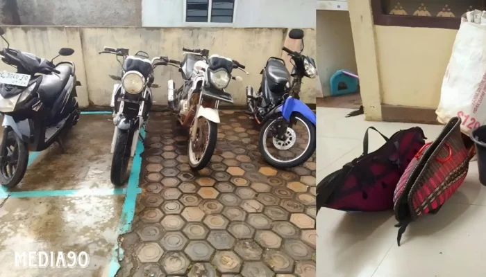 Polisi Gerebek Sabung Ayam Selama Puasa di Pekalongan Lampung Timur, Pemain Kabur dan Empat Motor Disita