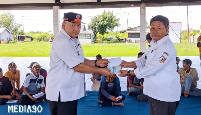 Bantuan BPBD Tulang Bawang untuk Korban Angin Puting Beliung di Bumi Dipasena Agung