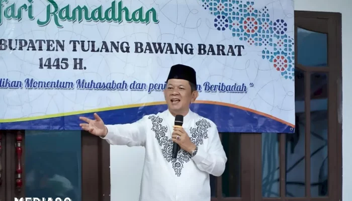 Bersama Masyarakat Kecamatan Lambu Kibang Tulang Bawang Barat, M. Firsada Gelar Safari Ramadan dan Buka Puasa