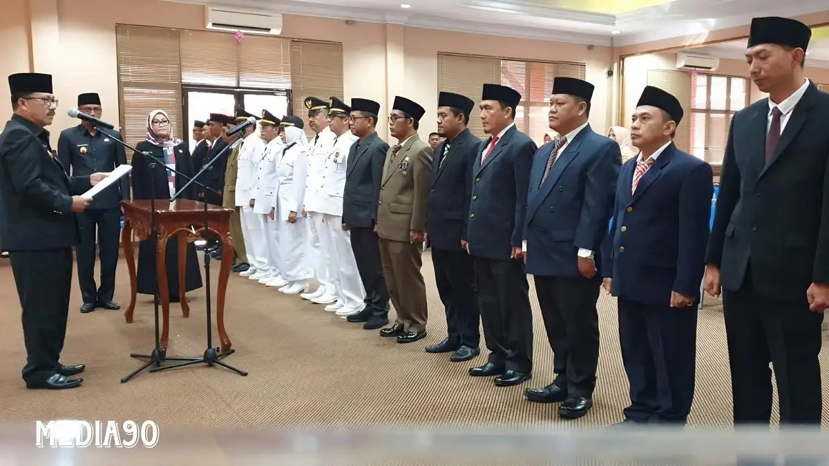 Sekda Lampung Selatan Lantik 20 Pejabat Eselon, Lima Camat Diganti