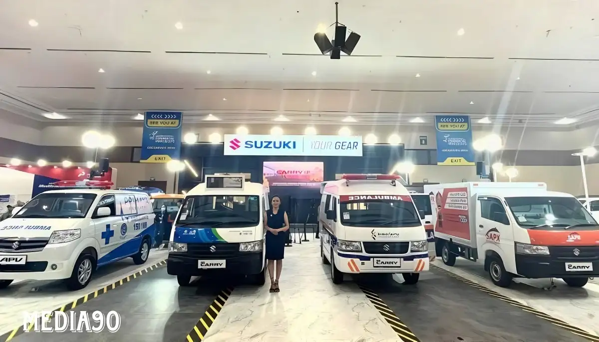 Suzuki Pamer Beragam Modifikasi Mobil Niaga Di GIICOMVEC 2024