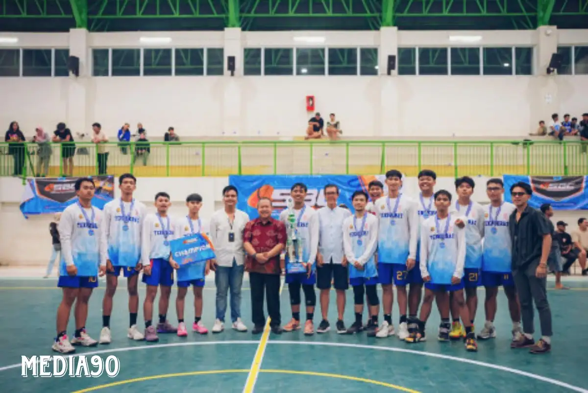 UKM Basket Teknokrat Raih Juara 1 Kompetisi Bola Basket Se-Sumbagsel