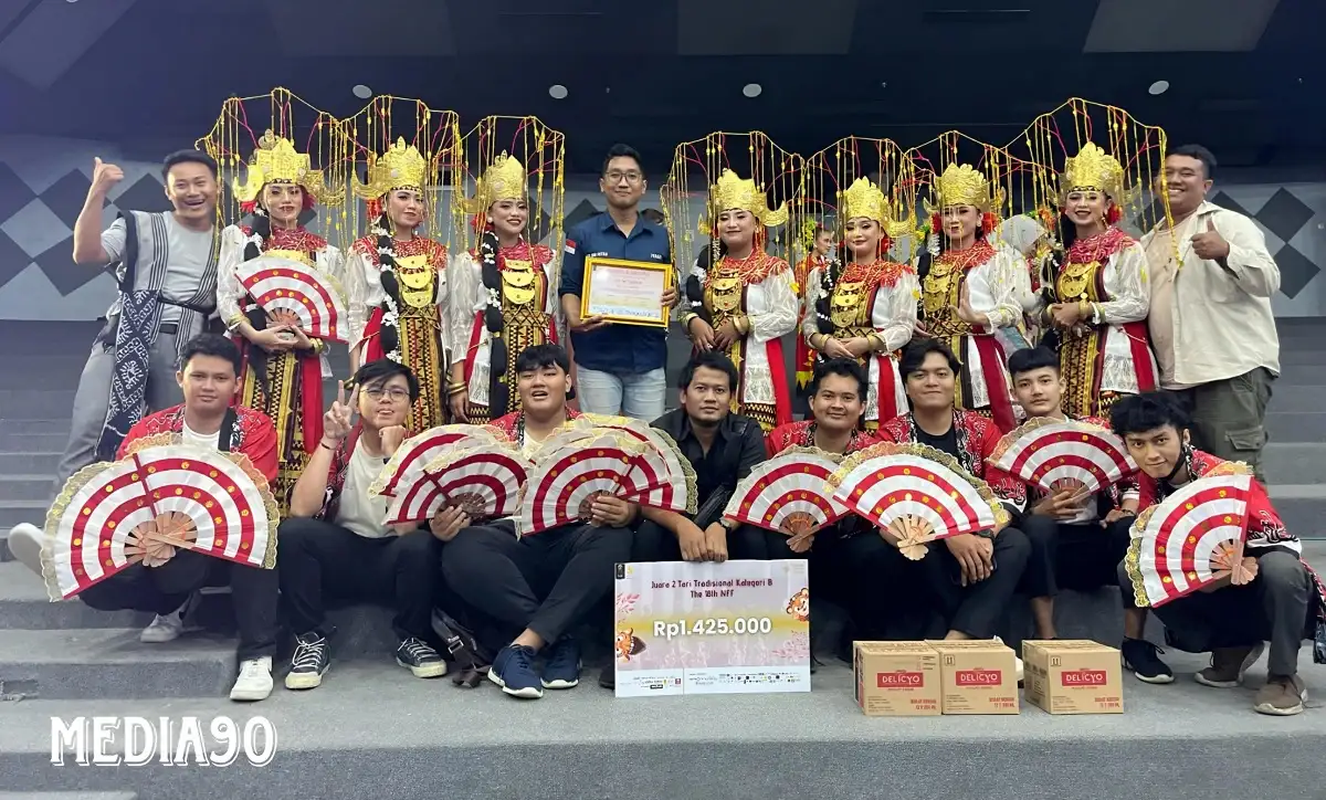UKM Tari Teknokrat Indonesia Raih Juara II Lomba Tari Tradisional Nasional