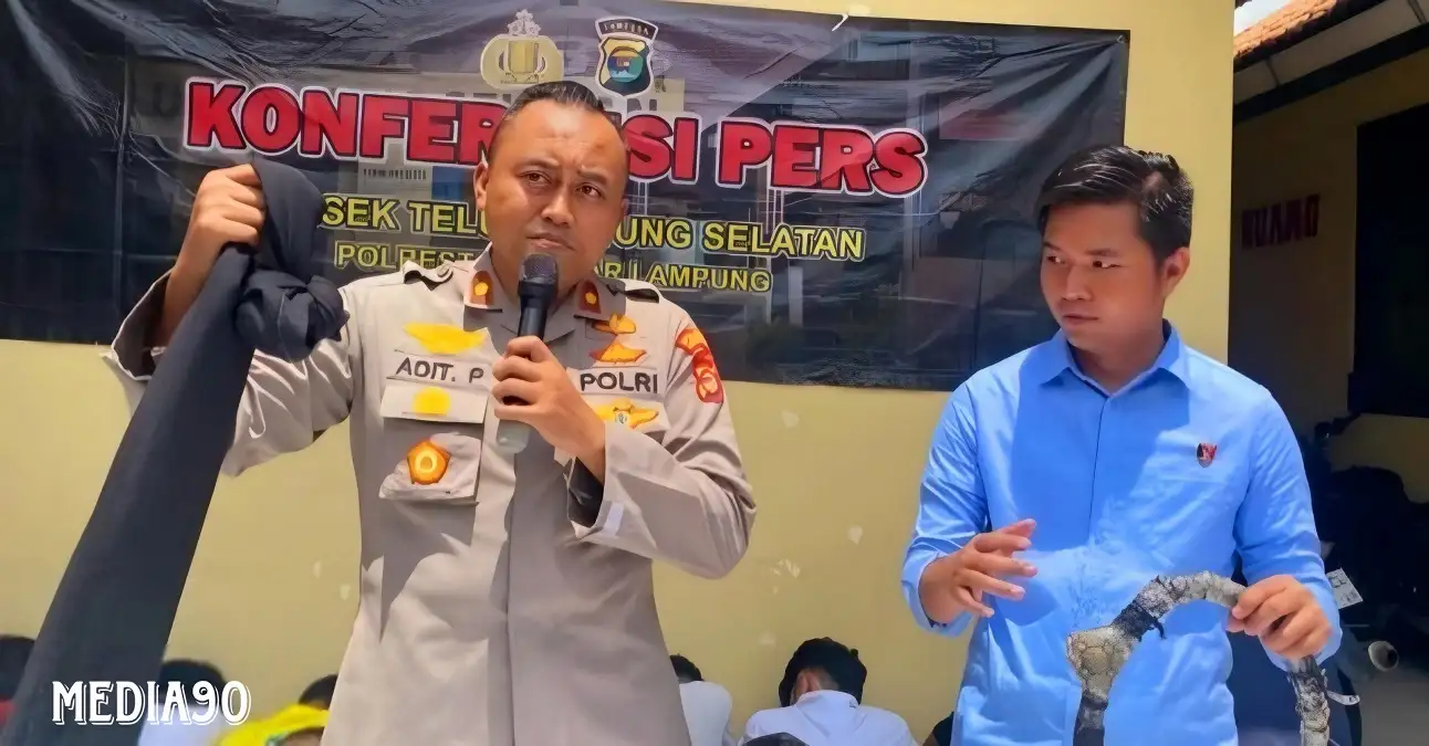 Usai Saling Tantang di Medsos, Dua Kelompok Remaja Perang Sarung di Sukaraja Bandar Lampung