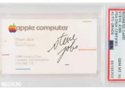 Mengejutkan! Kartu Nama Dibubuhi Tanda Tangan Steve Jobs Terjual dengan Harga Luar Biasa Rp2,8 Miliar dalam Lelang