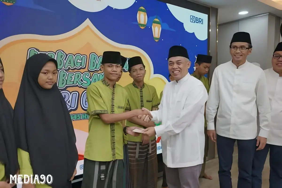 BRI Regional Office Bandar Lampung Santuni Anak Yatim dan Berikan Paket Sembako