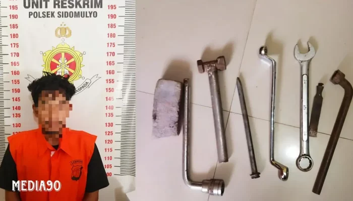 Terbaring Lumpuh Setelah Diserang Massa, Pelaku Pencurian Kabel Tembaga Dihadang Polisi di Sidomulyo