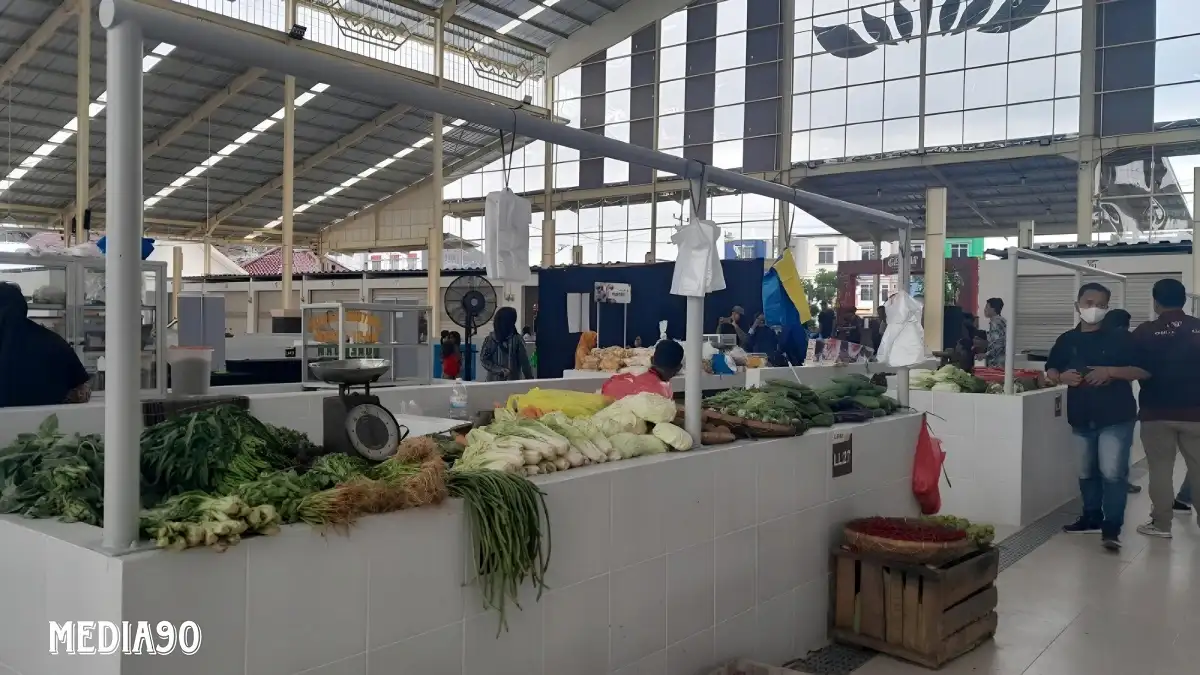Beroperasi 24 Jam, Pasar Lebak Budi Bandar Lampung Layani Transaksi Digitalisasi Pembeli