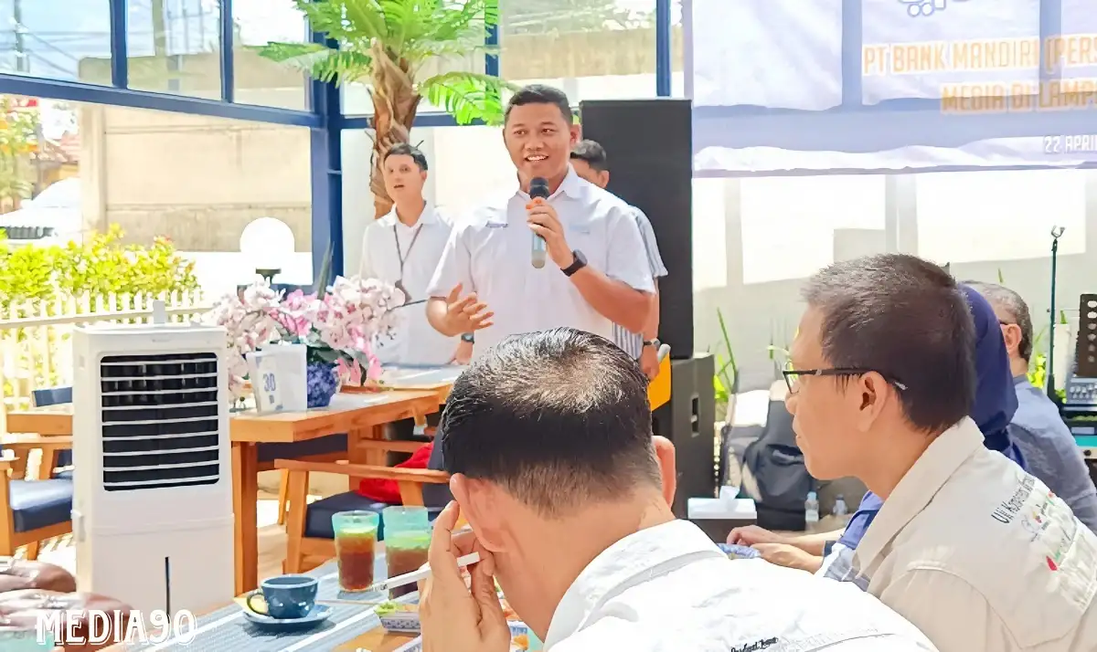 Bersama Bangun Ekonomi Lampung, Bank Mandiri Ajak Media Massa Kolaborasi