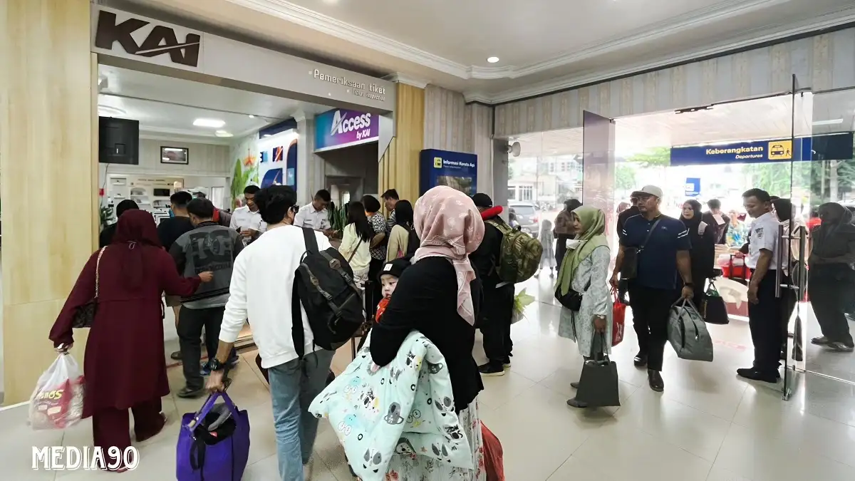 Buka 22 Hari Angkutan Lebaran 2024, KAI Layani 72.597 Pemudik Pengguna Kereta Api di Lampung