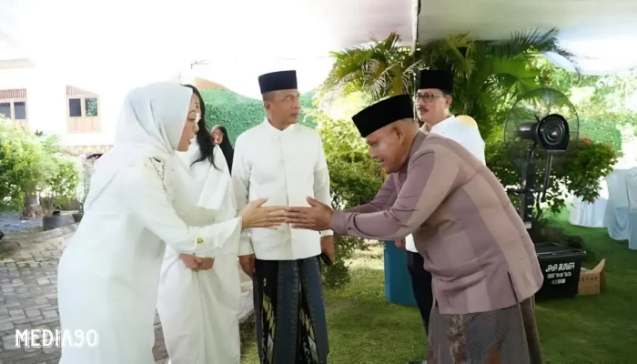 Bupati Lampung Selatan Ramaikan Halal Bihalal Marga Legun di Kalianda