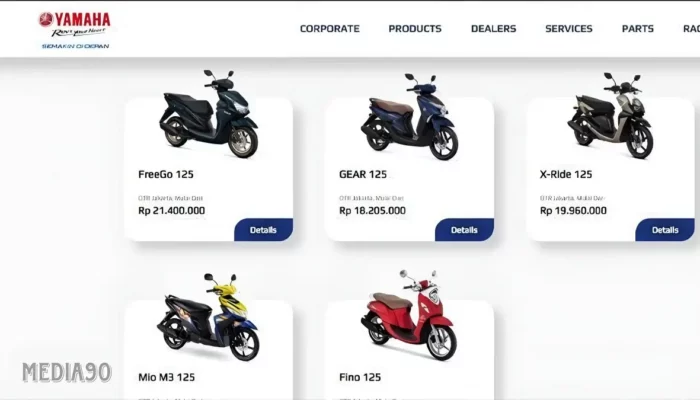Terbaru! Cek Daftar Harga Motor Yamaha 2024, Informasi Terupdate Ada di Sini!