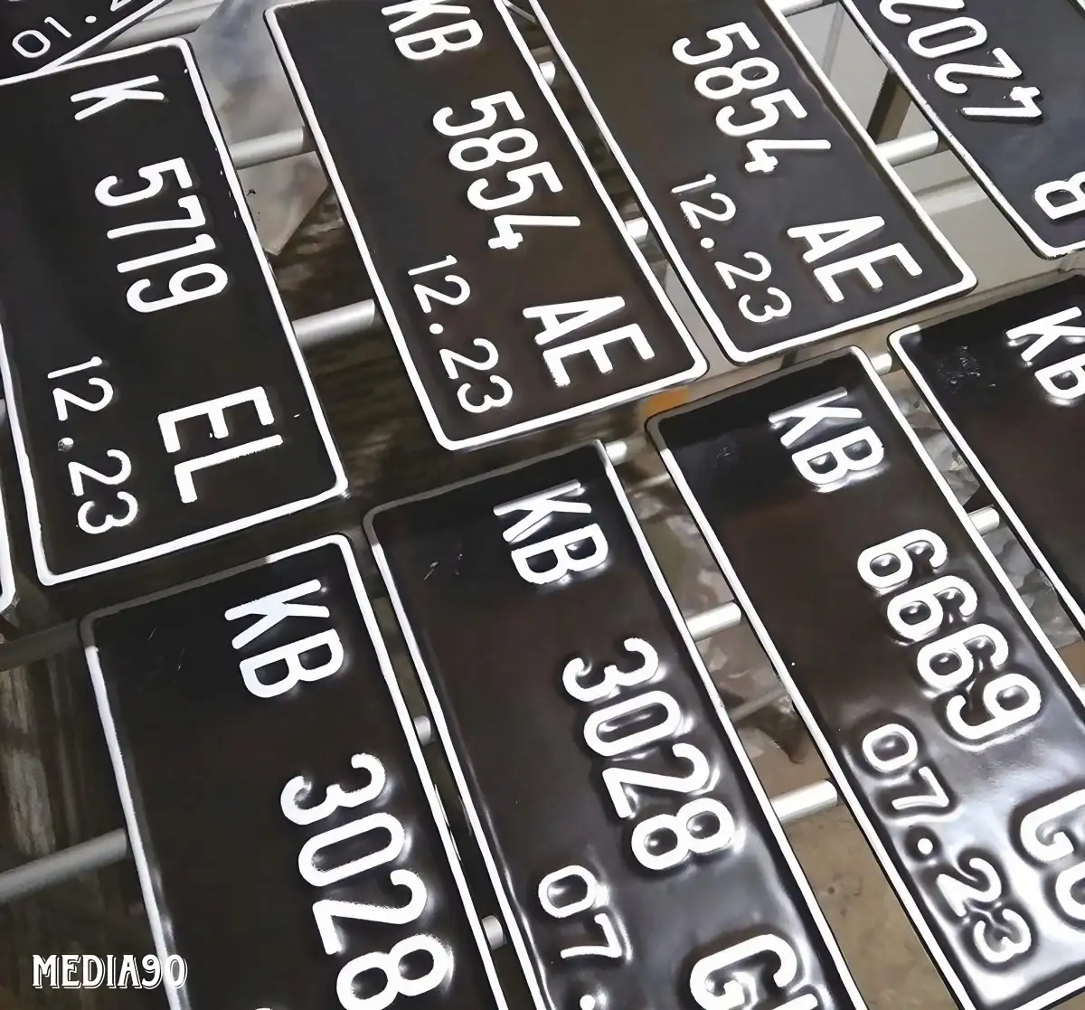 Daftar Kode Plat E Dan Z Beserta Plat Belakangnya