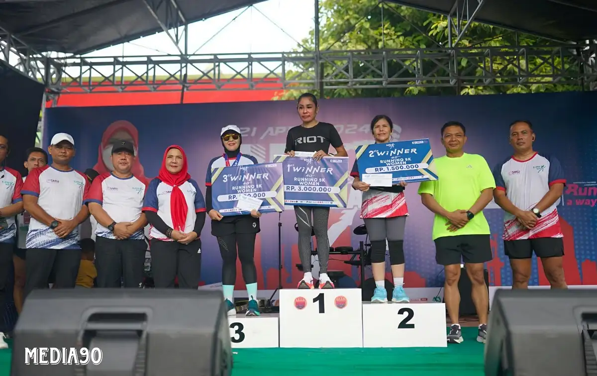 Dilepas Oleh Walikota Eva Dwiana, BDL RUN Diikuti Ribuan Pelari dari Dalam Negeri dan Mancanegara