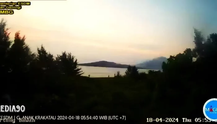Tingkat Aktivitas Gunungapi Anak Krakatau Turun dari Siaga ke Waspada: Badan Geologi Menilai Situasi Aman