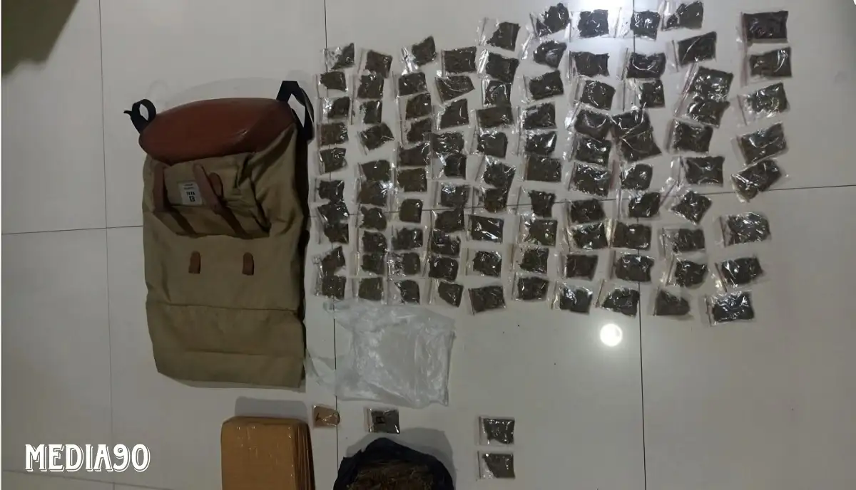 Edarkan 2 Kg Ganja di Bandar Lampung, Polisi Ciduk Mahasiswa Asal Bukit Kemuning Lampung Utara ini