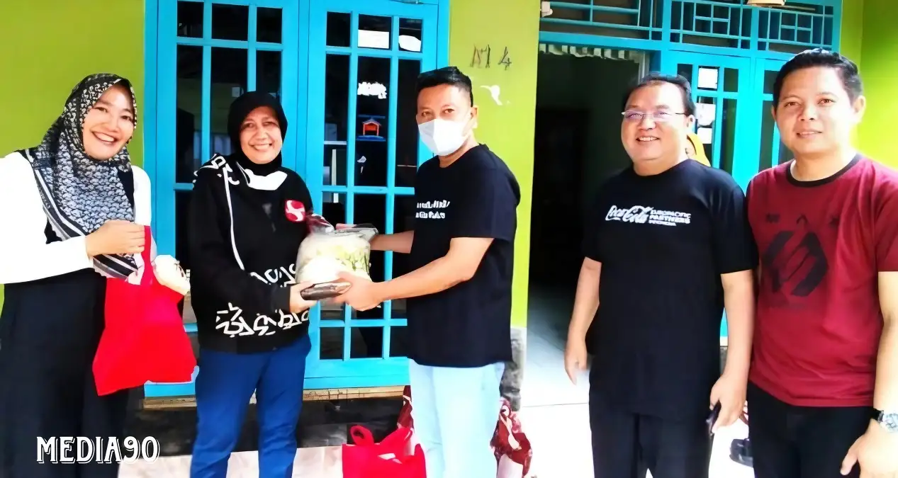 Forum CSR Lampung Santuni Korban Banjir Bandang di Rajabasa Bandar Lampung