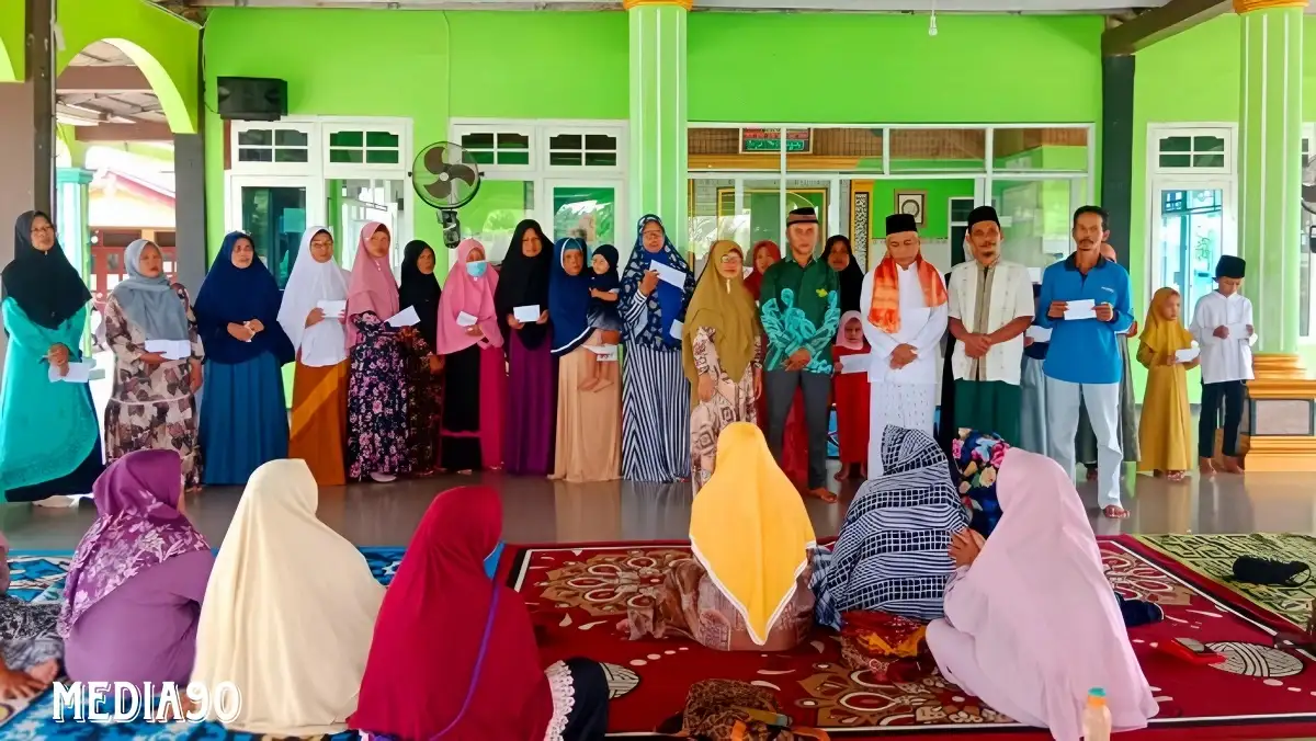 Gema Ramadan, Muslimat NU Bumi Dipasena Jaya Tulang Bawang Santuni 51 Yatim Piatu dan Duafa