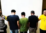 Gondol Motor Parkir di Gisting Tanggamus: Dua Remaja dan Penadah Pasrah Lebaran di Sel Polsek Talang Padang