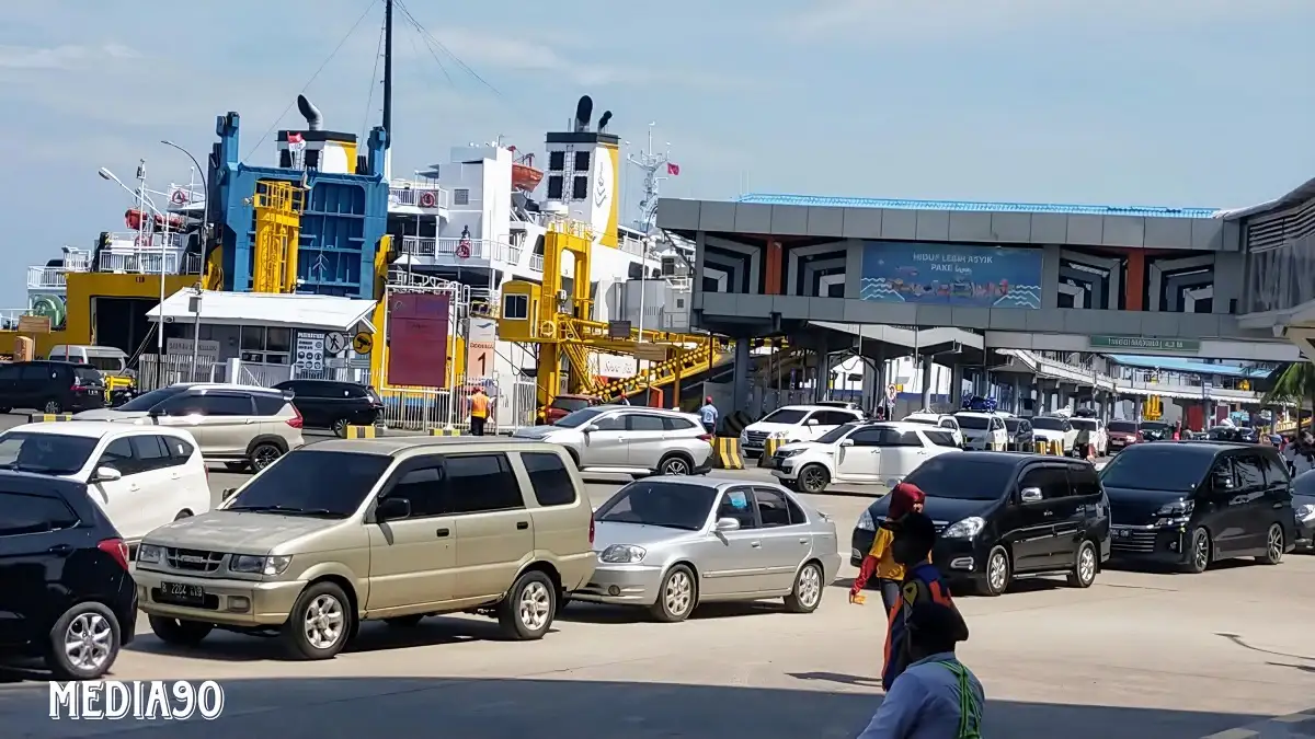 Hingga H+4 Idulfitri 2024, Polda Lampung Sudah 50% Pemudik Sumatera Balik ke Jawa Lewati Tiga Pelabuhan